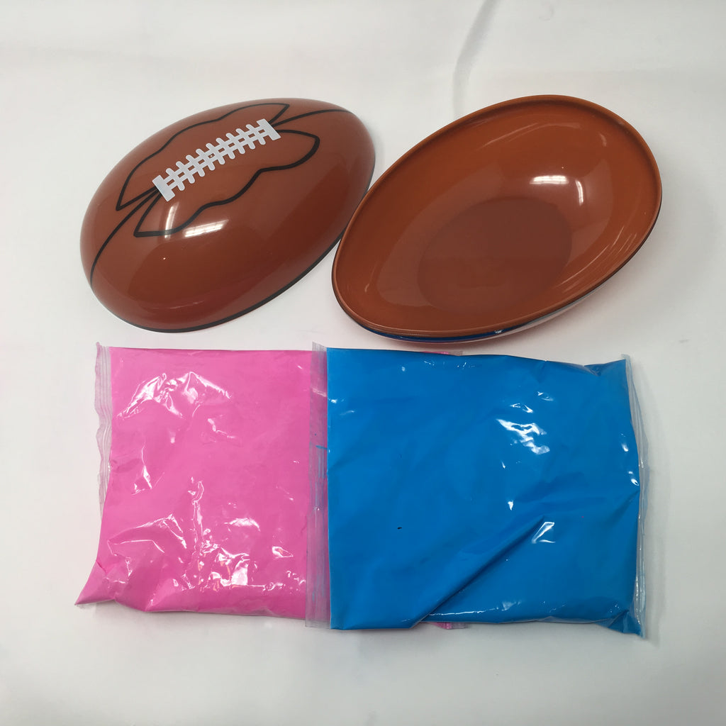 Gender Reveal Football - Pink and Blue